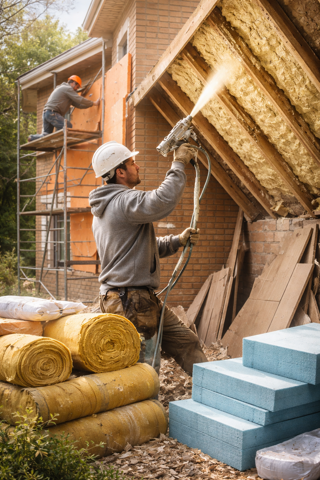 Утепление домов в Сердобске под ключ от 4247 руб/м2 | Профессионально — ТепломастерСрд
