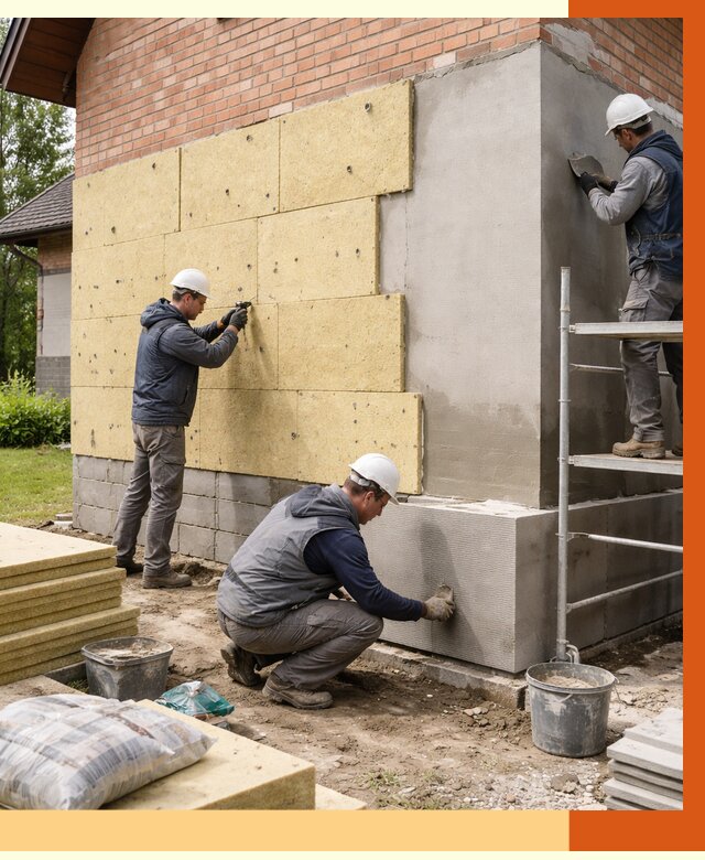 Утепление частного дома в Сердобске под ключ от 7583 руб/м2 — недорого | ТепломастерСрд