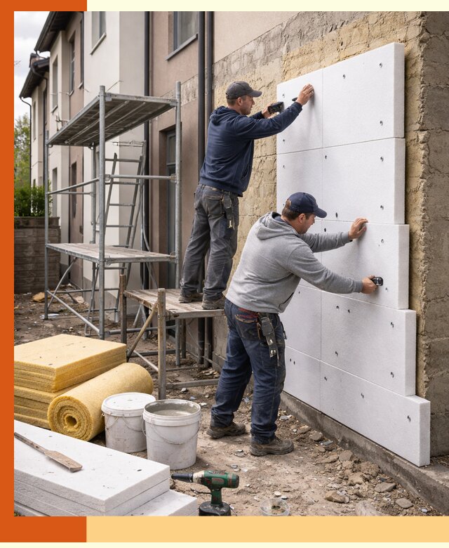 Утепление таунхауса с гарантией комфорта в Сердобске