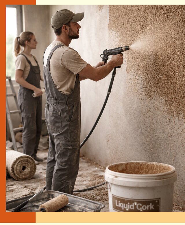 Утепление стен жидкой пробкой в Сердобске эффективное и долговечное