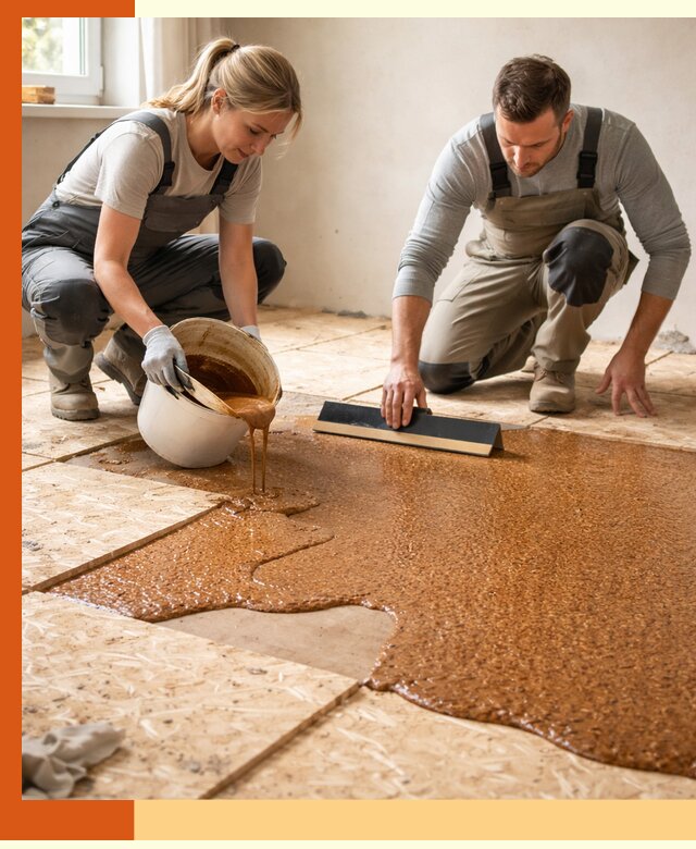 Утепление пола жидкой пробкой в Сердобске для квартир и домов