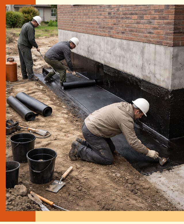 Гидроизоляция фундамента в Сердобске: надежная защита строений