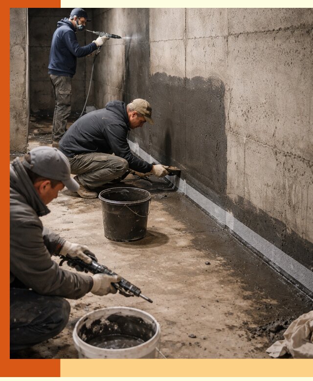 Гидроизоляция подвала в Сердобске — комплексная защита от влаги