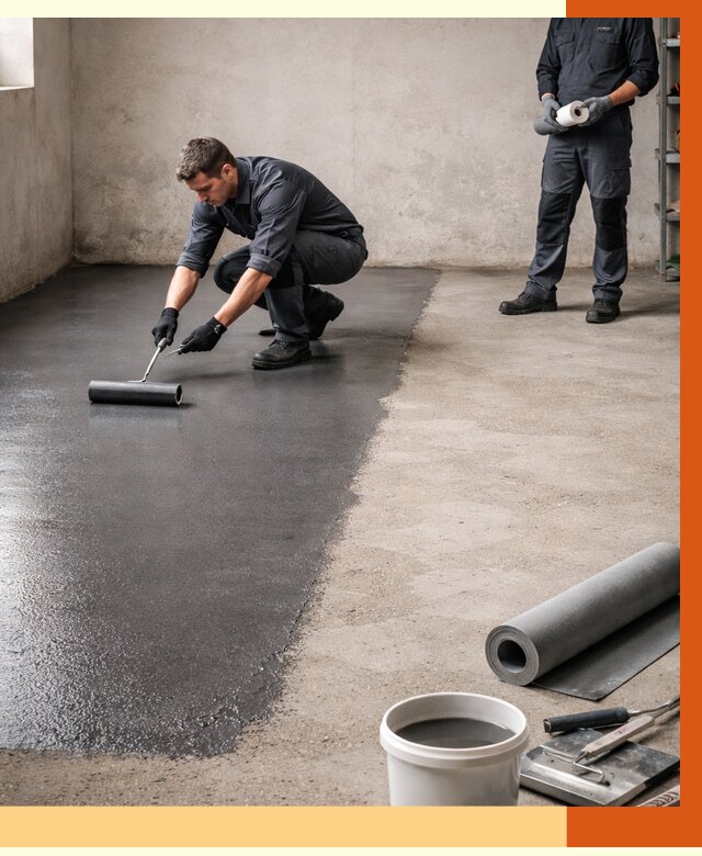 Гидроизоляция гаражного пола в Сердобске от 3539 руб./м² — ТепломастерСрд профессионально